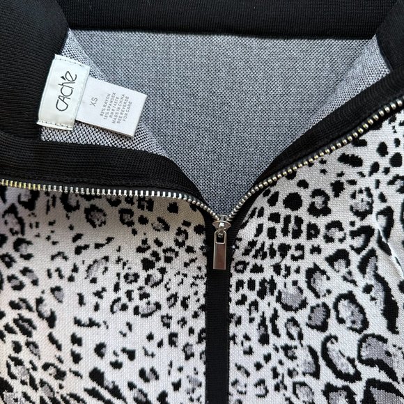 Cache White Leopard 2-Piece Suit - Picture 10 of 16